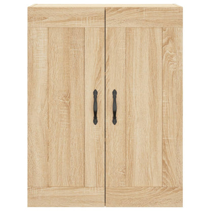 vidaXL Highboard Sonoma Oak 69.5x34x180 cm Engineered Wood