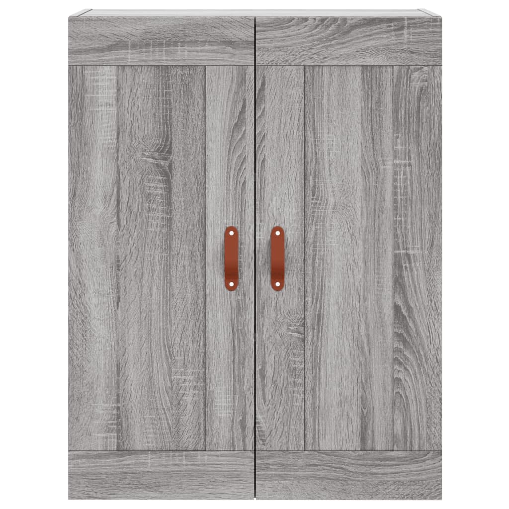vidaXL Highboard Grey Sonoma 69.5x34x180 cm Engineered Wood
