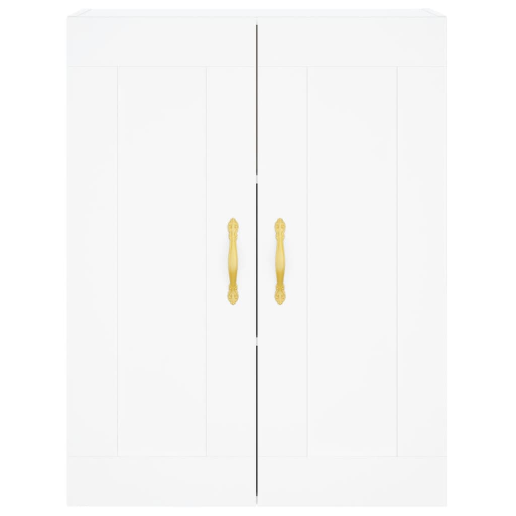 vidaXL Highboard White 69,5x34x180 cm Engineered Wood