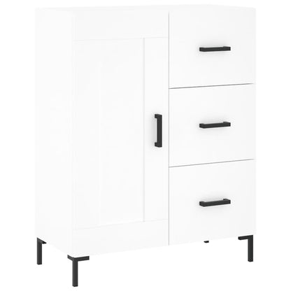 vidaXL Highboard White 69,5x34x180 cm Engineered Wood