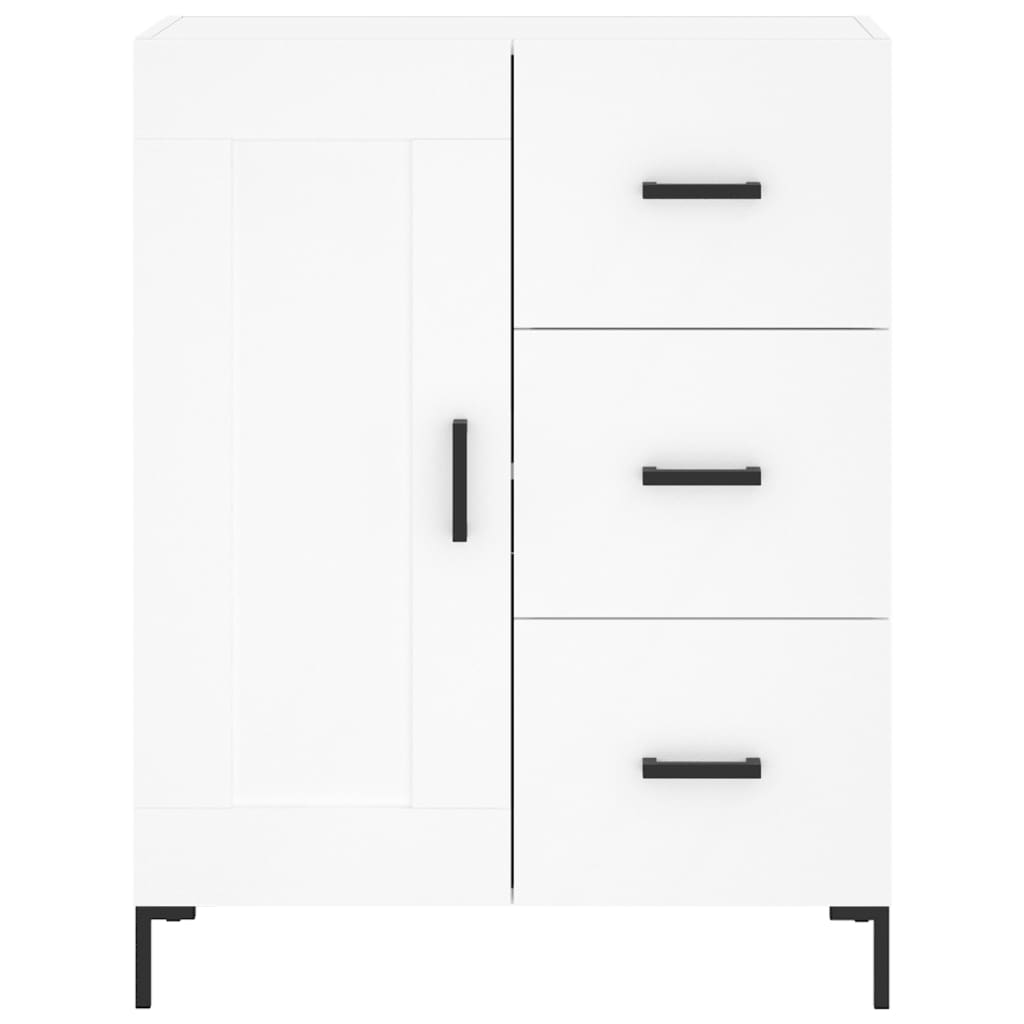 vidaXL Highboard White 69,5x34x180 cm Engineered Wood