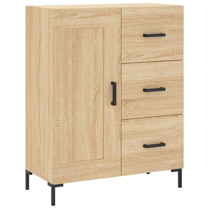vidaXL Highboard Sonoma Oak 69,5x34x180 cm Engineered Wood