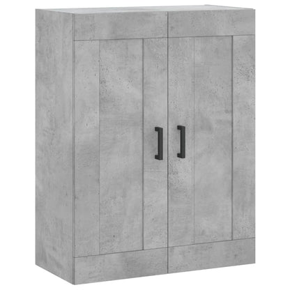 vidaXL Highboard Concrete Grey 69,5x34x180 cm Engineered Wood