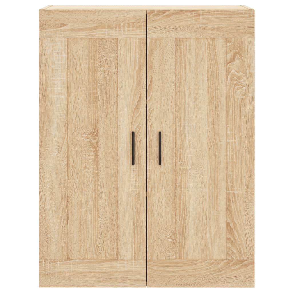 vidaXL Highboard Sonoma Oak 69.5x34x180 cm Engineered Wood