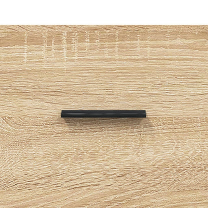 vidaXL Highboard Sonoma Oak 69.5x34x180 cm Engineered Wood
