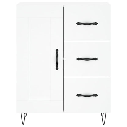 vidaXL Highboard White 69,5x34x180 cm Engineered Wood