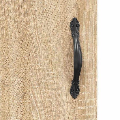 vidaXL Highboard Sonoma Oak 69,5x34x180 cm Engineered Wood