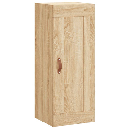 vidaXL Highboard Sonoma Oak 34,5x34x180 cm Engineered Wood