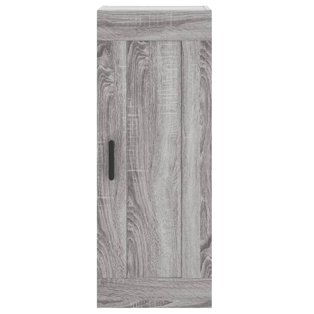 vidaXL Highboard Grey Sonoma 34.5x34x180 cm Engineered Wood