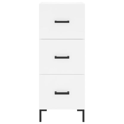 vidaXL Highboard White 34.5x34x180 cm Engineered Wood