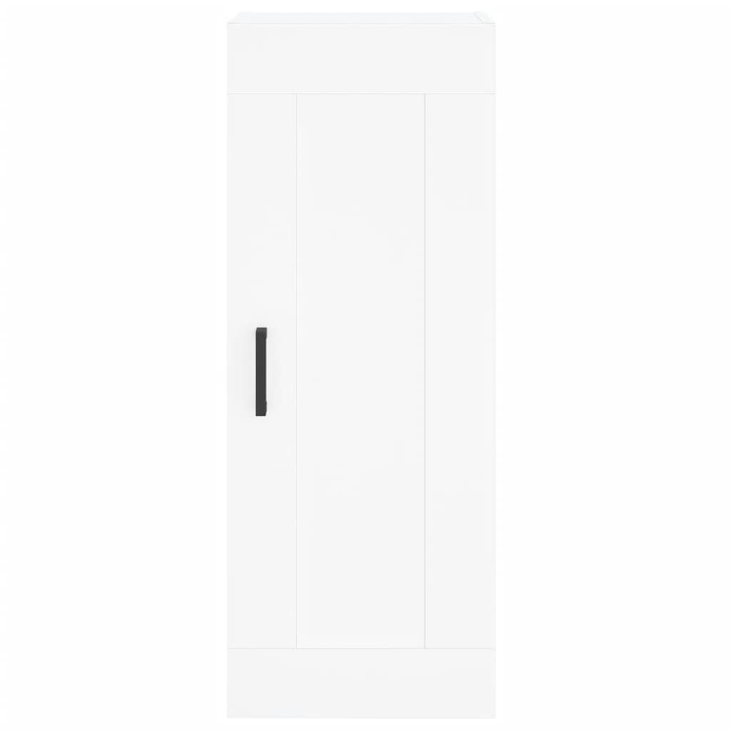 vidaXL Highboard White 34.5x34x180 cm Engineered Wood
