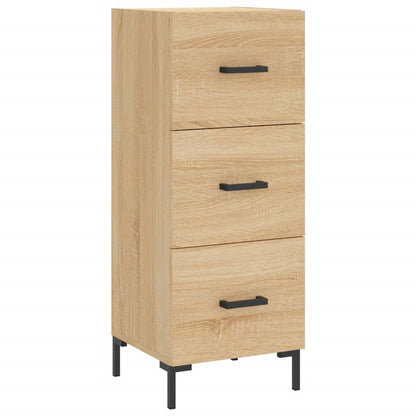vidaXL Highboard Sonoma Oak 34,5x34x180 cm Engineered Wood