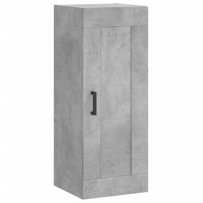 vidaXL Highboard Concrete Grey 34,5x34x180 cm Engineered Wood