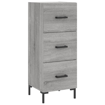 vidaXL Highboard Grey Sonoma 34,5x34x180 cm Engineered Wood