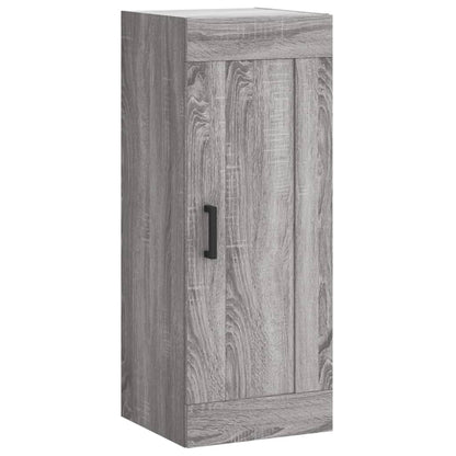 vidaXL Highboard Grey Sonoma 34,5x34x180 cm Engineered Wood