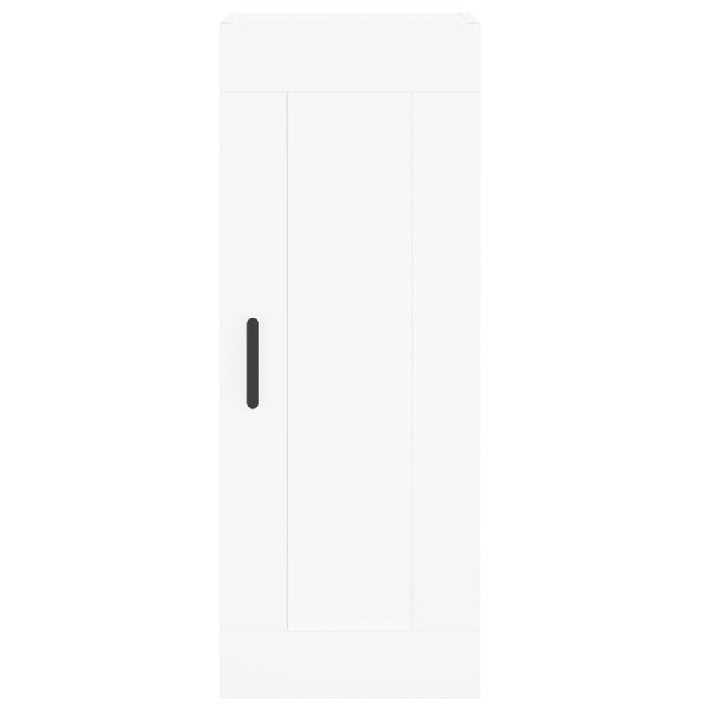 vidaXL Highboard White 34,5x34x180 cm Engineered Wood