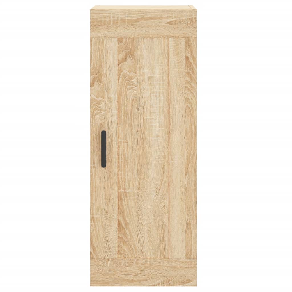 vidaXL Highboard Sonoma Oak 34.5x34x180 cm Engineered Wood