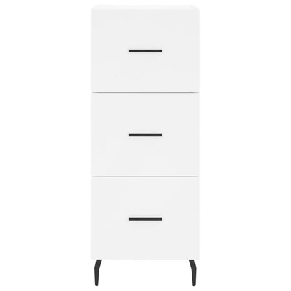 vidaXL Highboard White 34.5x34x180 cm Engineered Wood