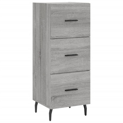 vidaXL Highboard Grey Sonoma 34.5x34x180 cm Engineered Wood