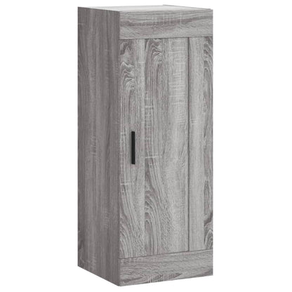 vidaXL Highboard Grey Sonoma 34,5x34x180 cm Engineered Wood