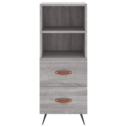 vidaXL Highboard Grey Sonoma 34.5x34x180 cm Engineered Wood