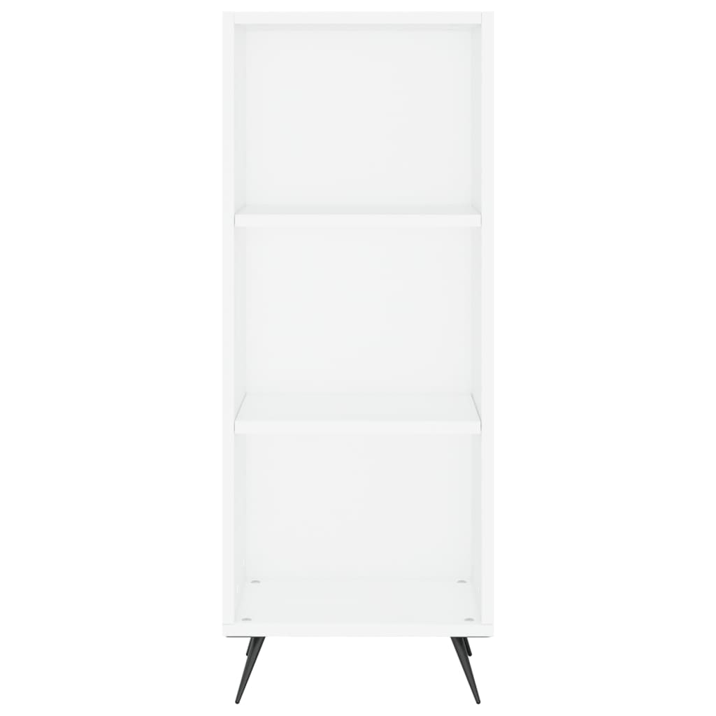 vidaXL Highboard White 34.5x34x180 cm Engineered Wood