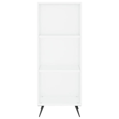 vidaXL Highboard White 34.5x34x180 cm Engineered Wood