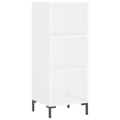 vidaXL Highboard White 34.5x34x180 cm Engineered Wood