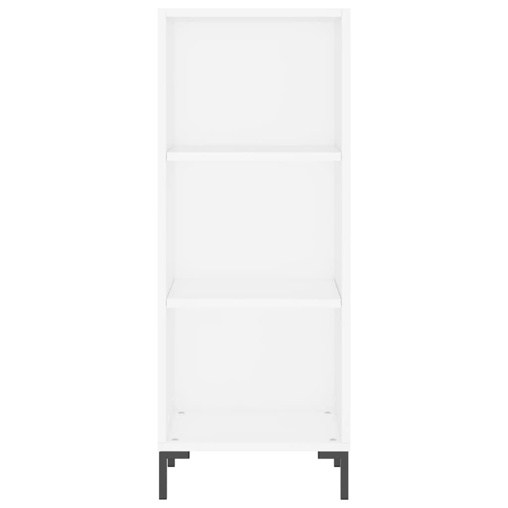 vidaXL Highboard White 34.5x34x180 cm Engineered Wood