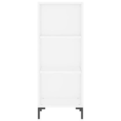 vidaXL Highboard White 34.5x34x180 cm Engineered Wood