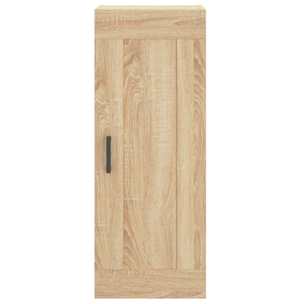 vidaXL Highboard Sonoma Oak 34,5x34x180 cm Engineered Wood