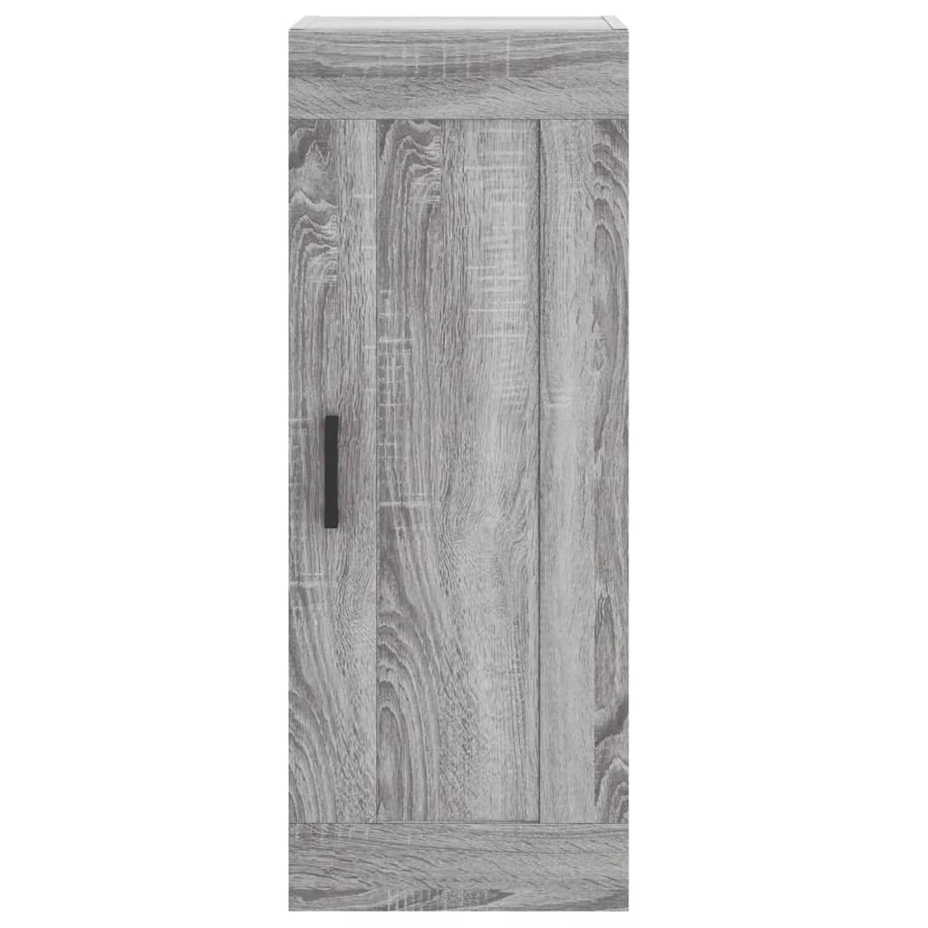 vidaXL Highboard Grey Sonoma 34,5x34x180 cm Engineered Wood