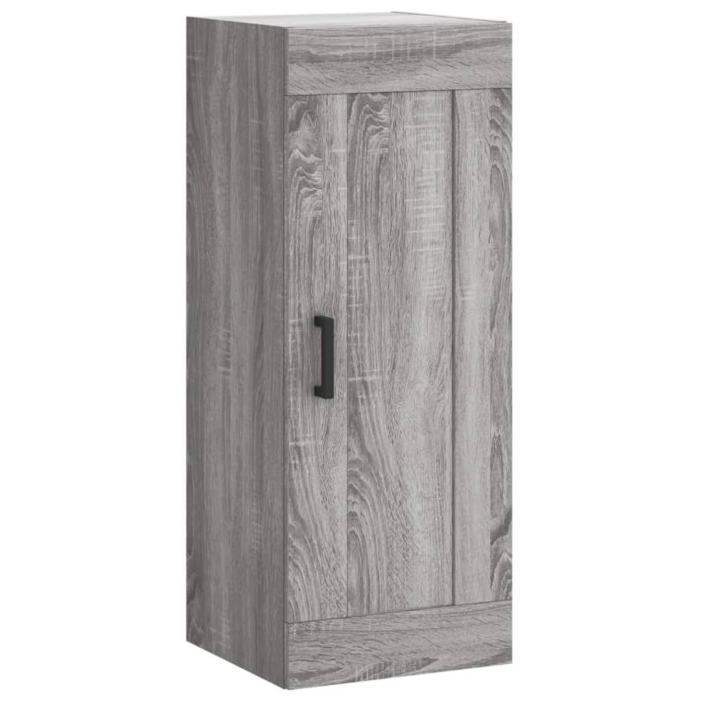 vidaXL Highboard Grey Sonoma 34.5x34x180 cm Engineered Wood
