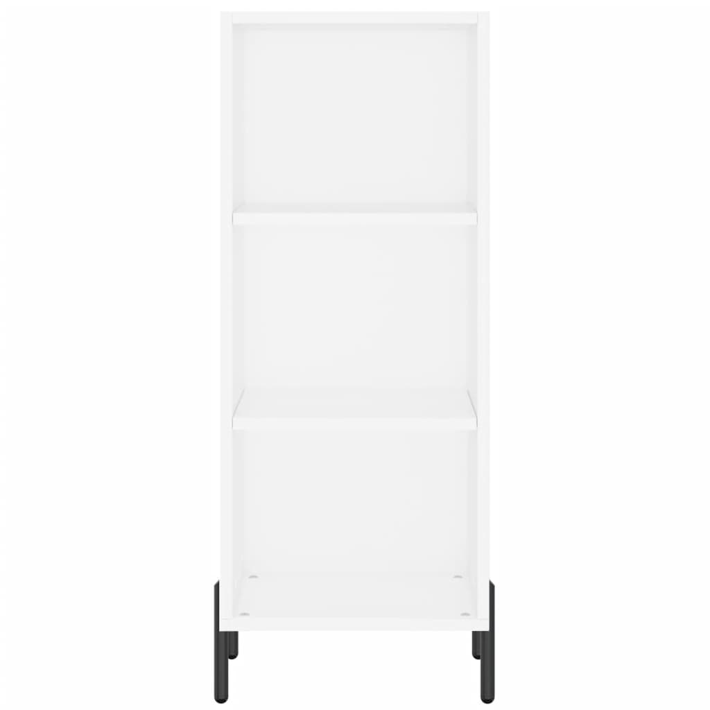 vidaXL Highboard White 34.5x34x180 cm Engineered Wood