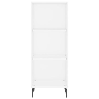 vidaXL Highboard White 34.5x34x180 cm Engineered Wood