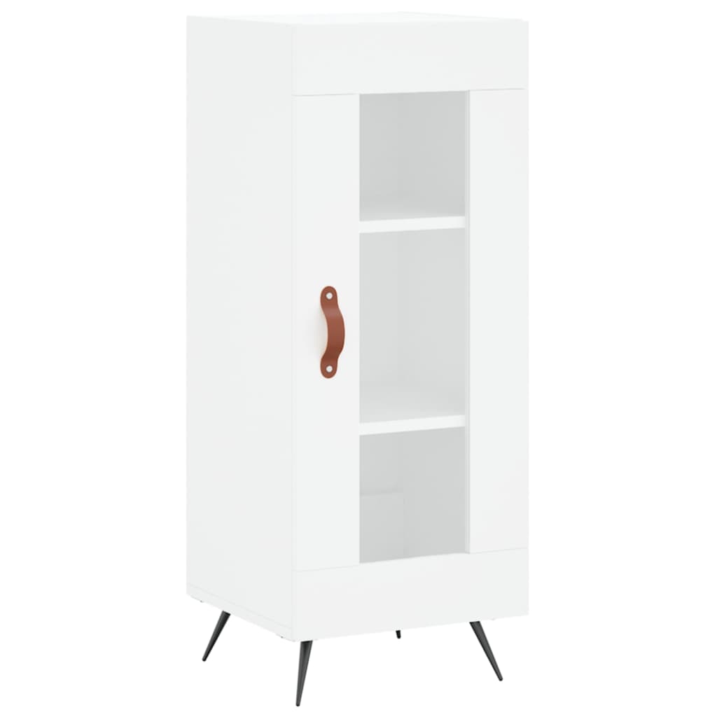 vidaXL Highboard White 34.5x34x180 cm Engineered Wood