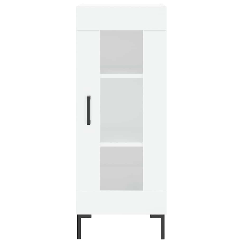 vidaXL Highboard White 34.5x34x180 cm Engineered Wood