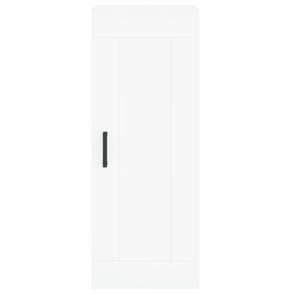 vidaXL Highboard White 34.5x34x180 cm Engineered Wood