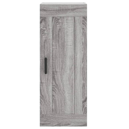 vidaXL Highboard Grey Sonoma 34.5x34x180 cm Engineered Wood