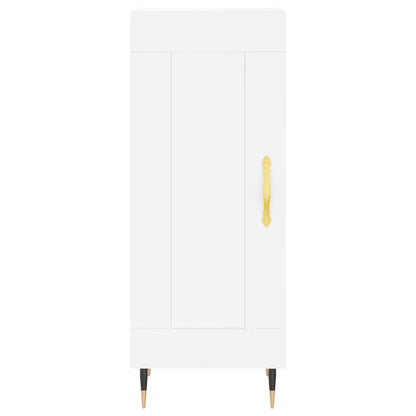 vidaXL Highboard White 34.5x34x180 cm Engineered Wood