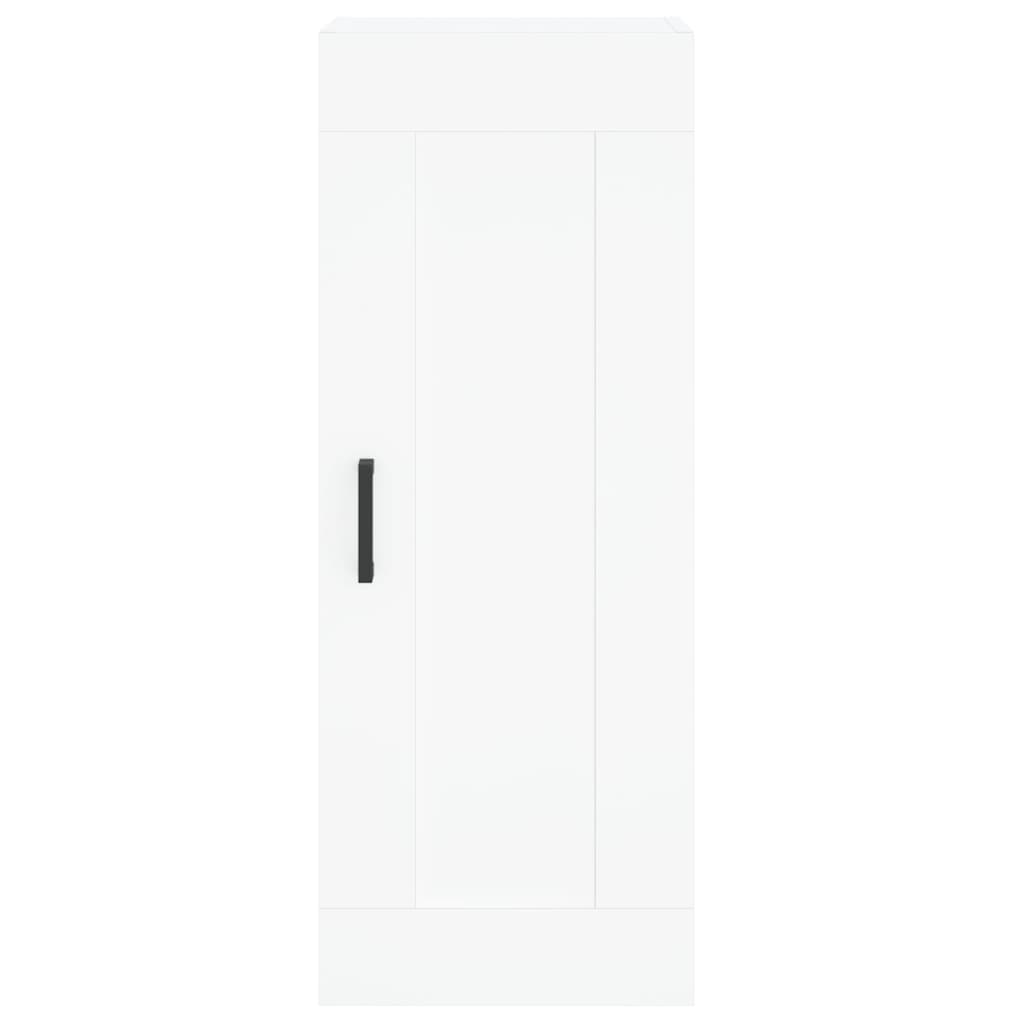vidaXL Highboard White 34.5x34x180 cm Engineered Wood