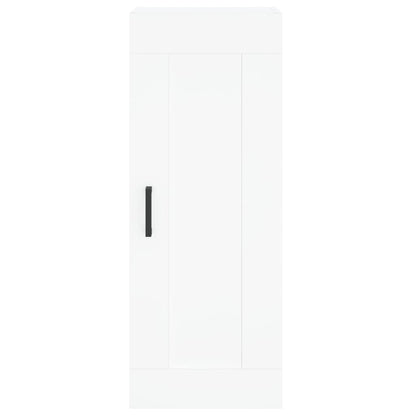 vidaXL Highboard White 34.5x34x180 cm Engineered Wood