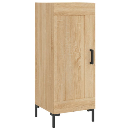 vidaXL Highboard Sonoma Oak 34,5x34x180 cm Engineered Wood