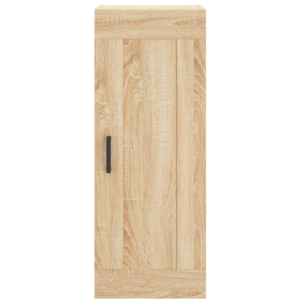 vidaXL Highboard Sonoma Oak 34,5x34x180 cm Engineered Wood