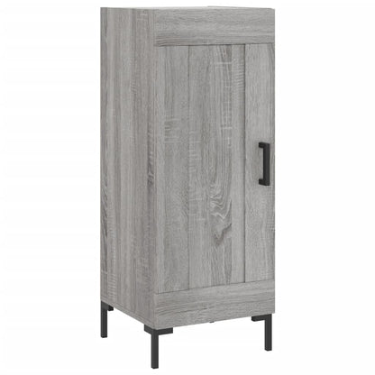 vidaXL Highboard Grey Sonoma 34,5x34x180 cm Engineered Wood