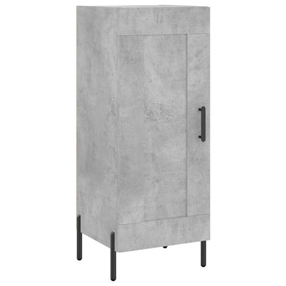 vidaXL Highboard Concrete Grey 34,5x34x180 cm Engineered Wood