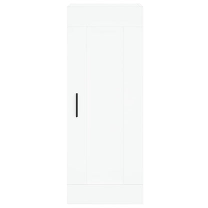 vidaXL Highboard White 34.5x34x180 cm Engineered Wood