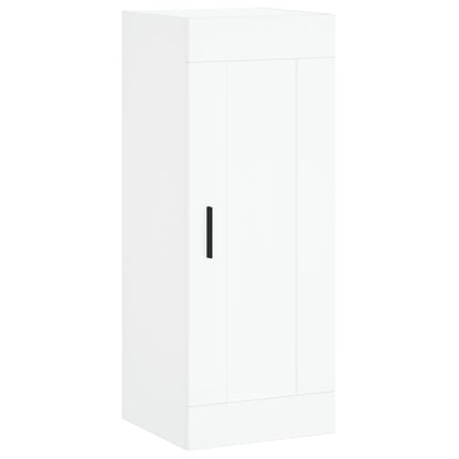 vidaXL Highboard White 34.5x34x180 cm Engineered Wood