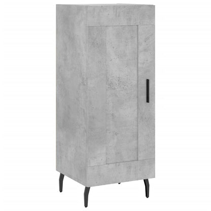 vidaXL Highboard Concrete Grey 34,5x34x180 cm Engineered Wood