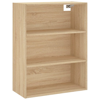 vidaXL Highboard Sonoma Oak 69,5x34x180 cm Engineered Wood